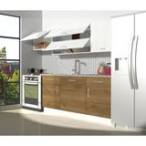 Decoraktiv Prestij 220 MDF Hazır Mutfak Dolabı - Tezgah Dahil - Pera - Beyaz
