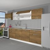 Decoraktiv Prestij 280 MDF Hazır Mutfak Dolabı - Tezgah Dahil - Naturel Pera