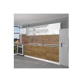 Decoraktiv Style 160 MDF Hazır Mutfak Dolabı - Tezgah Dahil - Naturel Pera
