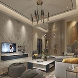 Decoraktiv Trendstyle 4s MDF Tv Ünitesi ve Orta Sehpa 2'li Set - Beyaz Antrasit