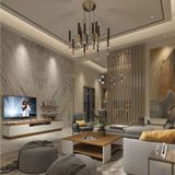 Decoraktiv Trendstyle 4s MDF Tv Ünitesi ve Orta Sehpa 2'li Set - Beyaz Ceviz