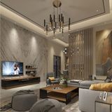 Decoraktiv Trendstyle 4s MDF Tv Ünitesi ve Orta Sehpa 2'li Set - Ceviz Siyah
