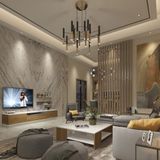 Decoraktiv Trendstyle 4s MDF Tv Ünitesi ve Orta Sehpa 2'li Set - Pera Beyaz