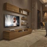 Decoraktiv Trendstyle 5220 Naturel Ceviz Mdf Tv Ünitesi Tv Sehpası