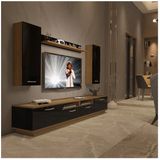Decoraktiv Trendstyle 5220d Mdf Pera Siyah Tv Ünitesi
