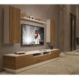 Decoraktiv Trendstyle 5220d Pera Beyaz Mdf Tv Ünitesi Tv Sehpası