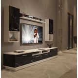 Decoraktiv Trendstyle 5220da Beyaz Siyah Slm Tv Ünitesi Tv Sehpası
