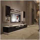 Decoraktiv Trendstyle 5220da Mdf Beyaz Siyah Tv Ünitesi