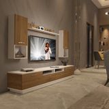 Decoraktiv Trendstyle 5220da Pera Beyaz Mdf Tv Ünitesi Tv Sehpası