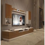 Decoraktiv Trendstyle 5220das Ceviz Beyaz Mdf Tv Ünitesi Tv Sehpası