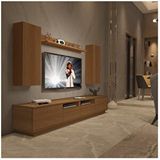 Decoraktiv Trendstyle 5220ds Naturel Ceviz Slm Tv Ünitesi Tv Sehpası