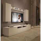 Decoraktiv Trendstyle 5220ds Parlak Beyaz Mdf Tv Ünitesi Tv Sehpası