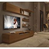 Decoraktiv Trendstyle 5220s Naturel Ceviz Mdf Tv Ünitesi Tv Sehpası