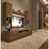 Decoraktiv Trendstyle 5da Naturel Pera Mdf Tv Ünitesi Tv Sehpası
