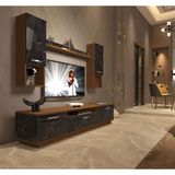 Decoraktiv Trendstyle 5da Pera Siyah Mdf Tv Ünitesi Tv Sehpası