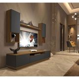 Decoraktiv Trendstyle 5das Pera Antrasit Mdf Tv Ünitesi Tv Sehpası