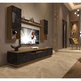 Decoraktiv Trendstyle 5das Pera Siyah Mdf Tv Ünitesi Tv Sehpası
