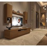 Decoraktiv Trendstyle 5ds Naturel Pera Mdf Tv Ünitesi Tv Sehpası