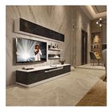 Decoraktiv Trendstyle 5s Beyaz Siyah Mdf Tv Ünitesi Tv Sehpası