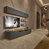 Decoraktiv Trendstyle 5s Pera Antrasit Mdf Tv Ünitesi Tv Sehpası