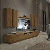Decoraktiv Trendstyle 8d Naturel Pera Mdf Tv Ünitesi Tv Sehpası