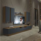Decoraktiv Trendstyle 8d Pera Antrasit Mdf Tv Ünitesi Tv Sehpası