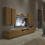 Decoraktiv Trendstyle 8ds Naturel Pera Mdf Tv Ünitesi Tv Sehpası
