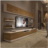 Decoraktiv Trendstyle 8y Mdf Beyaz Pera Tv Ünitesi