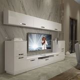 Decoraktiv Trendstyle 9 Mdf Parlak Beyaz Tv Ünitesi