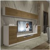 Decoraktiv Trendstyle 9s Mdf Pera Beyaz Tv Ünitesi