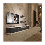 Decoraktiv Trendstyle Beyaz Antrasit 220r Mdf Tv Ünitesi Tv Sehpası