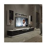 Decoraktiv Trendstyle Beyaz Antrasit 270da Mdf Tv Ünitesi Tv Sehpası