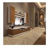 Decoraktiv Trendstyle Beyaz Ceviz 5d Mdf Tv Ünitesi Tv Sehpası