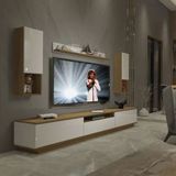 Decoraktiv Trendstyle Beyaz Pera 270das Mdf Tv Ünitesi Tv Sehpası