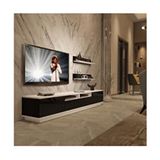 Decoraktiv Trendstyle Beyaz Siyah 220rs Mdf Tv Ünitesi Tv Sehpası