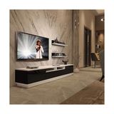 Decoraktiv Trendstyle Beyaz Siyah 220rs Slm Tv Ünitesi Tv Sehpası