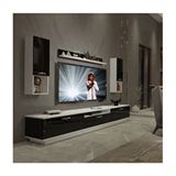 Decoraktiv Trendstyle Beyaz Siyah 270da Slm Tv Ünitesi Tv Sehpası