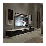Decoraktiv Trendstyle Beyaz Siyah 270das Mdf Tv Ünitesi Tv Sehpası
