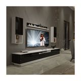 Decoraktiv Trendstyle Beyaz Siyah 270das Slm Tv Ünitesi Tv Sehpası