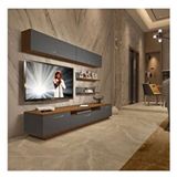 Decoraktiv Trendstyle Ceviz Antrasit 5 Mdf Tv Ünitesi Tv Sehpası