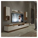 Decoraktiv Trendstyle Ceviz Beyaz 270da Slm Tv Ünitesi Tv Sehpası