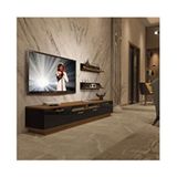 Decoraktiv Trendstyle Ceviz-Siyah 220r Slm Tv Ünitesi Tv Sehpası