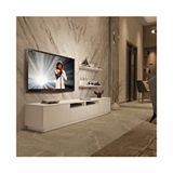 Decoraktiv Trendstyle Parlak Beyaz 220rs Slm Tv Ünitesi Tv Sehpası