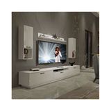 Decoraktiv Trendstyle Parlak Beyaz 270da Mdf Tv Ünitesi Tv Sehpası