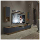 Decoraktiv Trendstyle Pera Antrasit 270da Mdf Tv Ünitesi Tv Sehpası