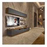 Decoraktiv Trendstyle Pera Antrasit 5 Mdf Tv Ünitesi Tv Sehpası