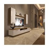 Decoraktiv Trendstyle Pera Beyaz 5d Mdf Tv Ünitesi Tv Sehpası