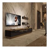 Decoraktiv Trendstyle Pera Siyah 220r Mdf Tv Ünitesi Tv Sehpası