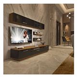 Decoraktiv Trendstyle Pera Siyah 5 Mdf Tv Ünitesi Tv Sehpası
