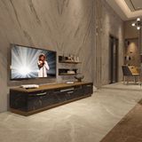 Decoraktiv Trio 4 MDF TV Sehpa Ünitesi - Pera Siyah Mermer